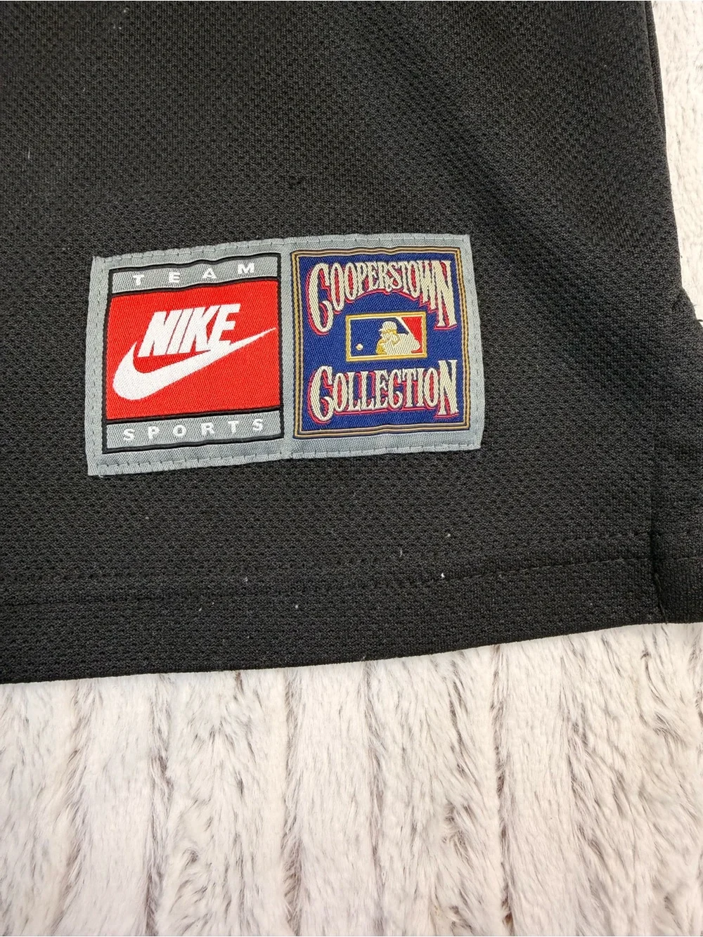Nike Cooperstown Giants Will Clark #22 Quarter Zip Jersey XL